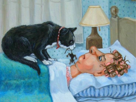 Автор- художник Джой Кэмпбелл..Источник изображения Яндекс картинка.