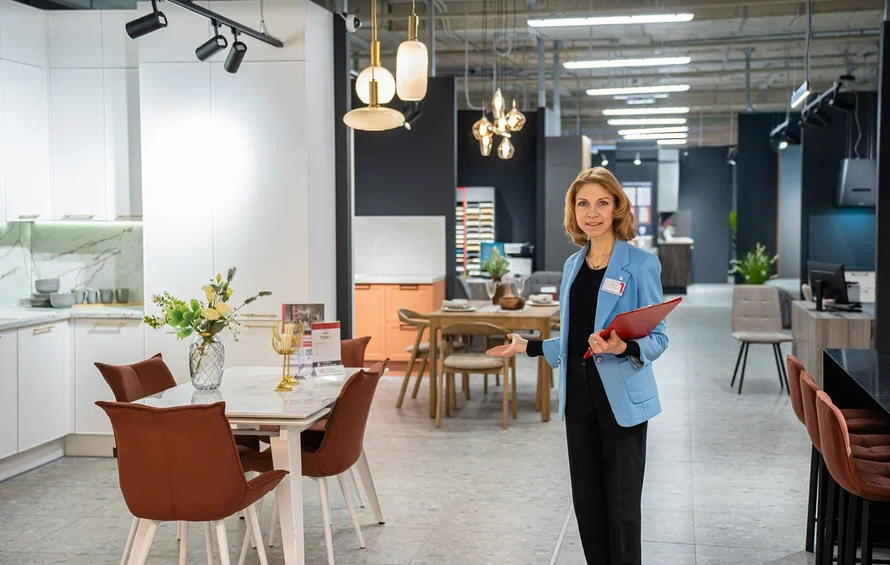 Салон Первой мебельной фабрики в ТЦ "Кубатура" (СПб, ул. Фучика, д. 9)