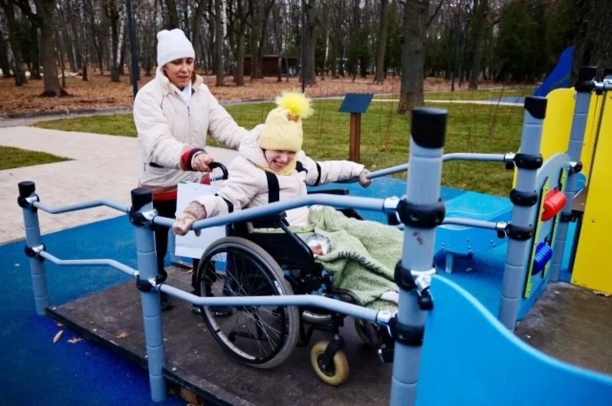    В Тульской области открываются площадки для детей с ОВЗ