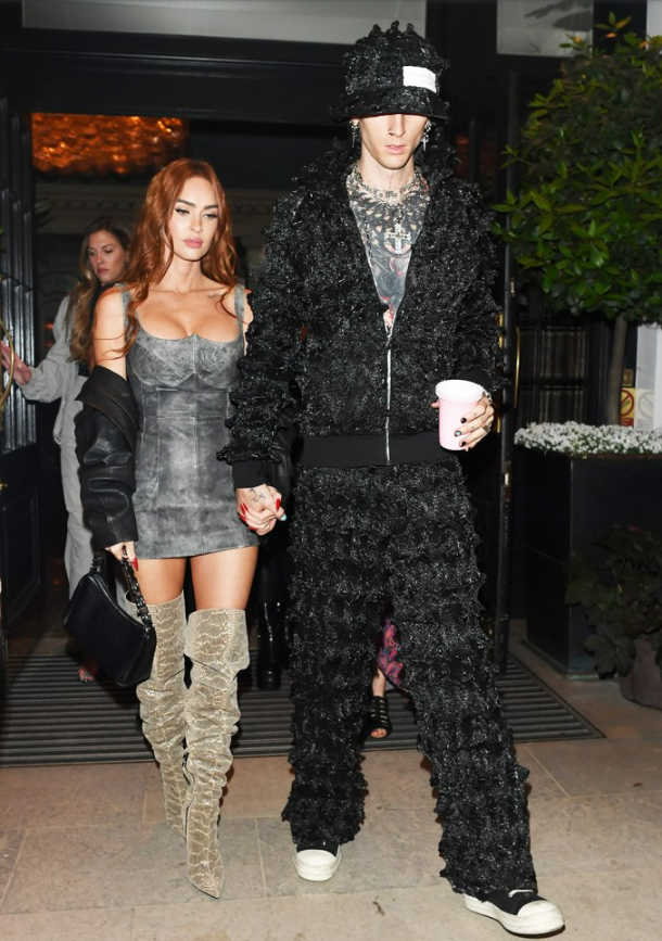 Machine Gun Kelly и Меган Фокс в Лондоне