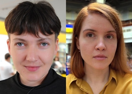    Битва волчиц. Марьяна Безуглая покусала Надежду Савченко