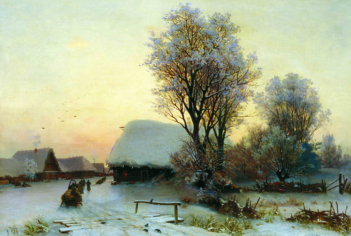 Г. Кондратенко «Зимний вечер»