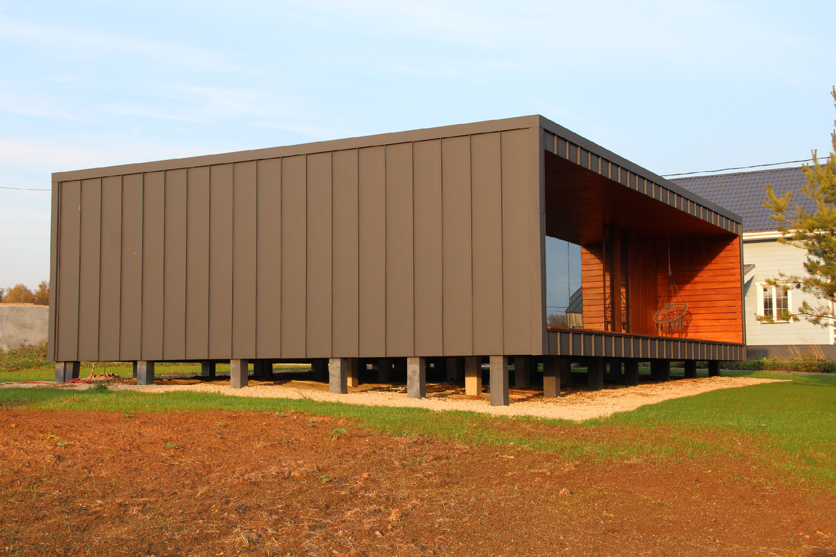 панорамное остекление и большая терраса