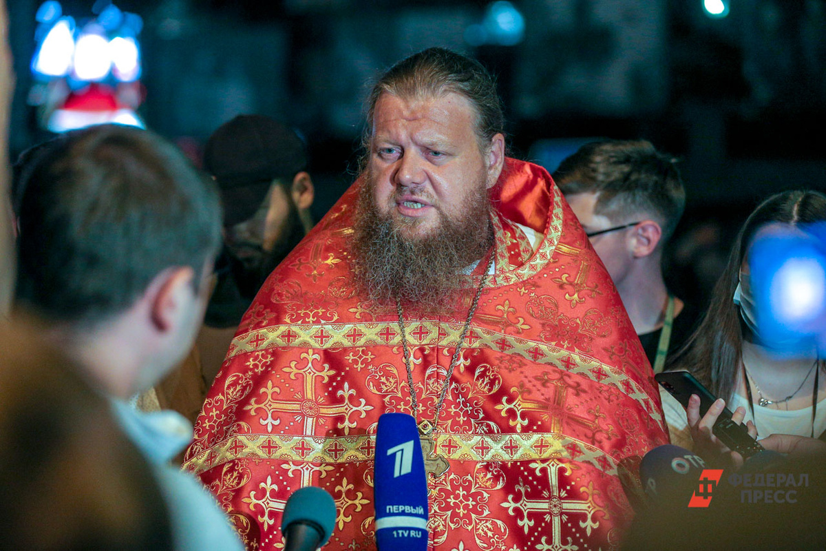 Екатеринбургский священник Максим Миняйло славится скандальными цитатами.  Фото: ФедералПресс / Евгений Поторочин