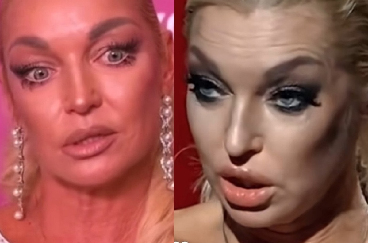 Анастасия Волочкова делает макияж по пути на мероприятие. Фото: социальные сети.