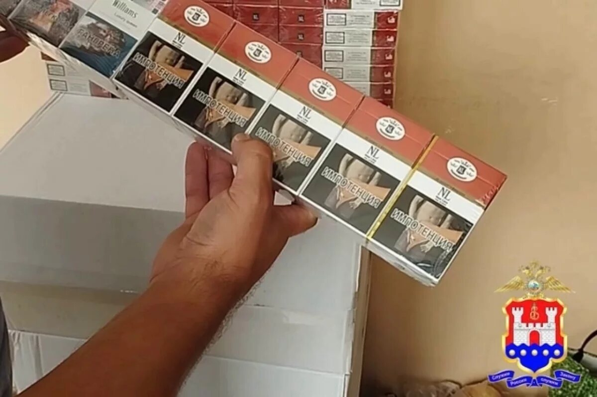    Мужчина во второй раз попался за нелегальный оборот паленых сигарет