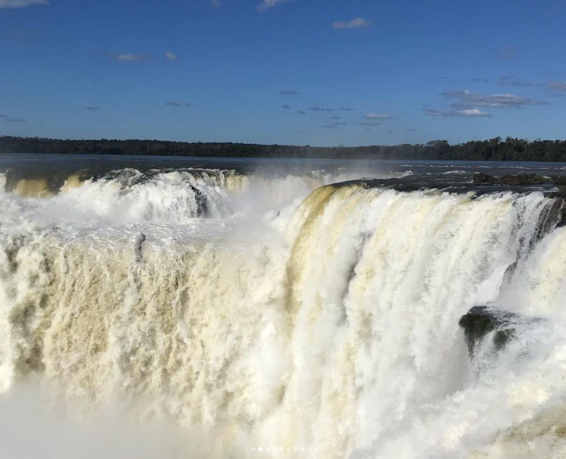 Водопад Игуасу. Глотка Дьявола 2023 год. Фото Автора