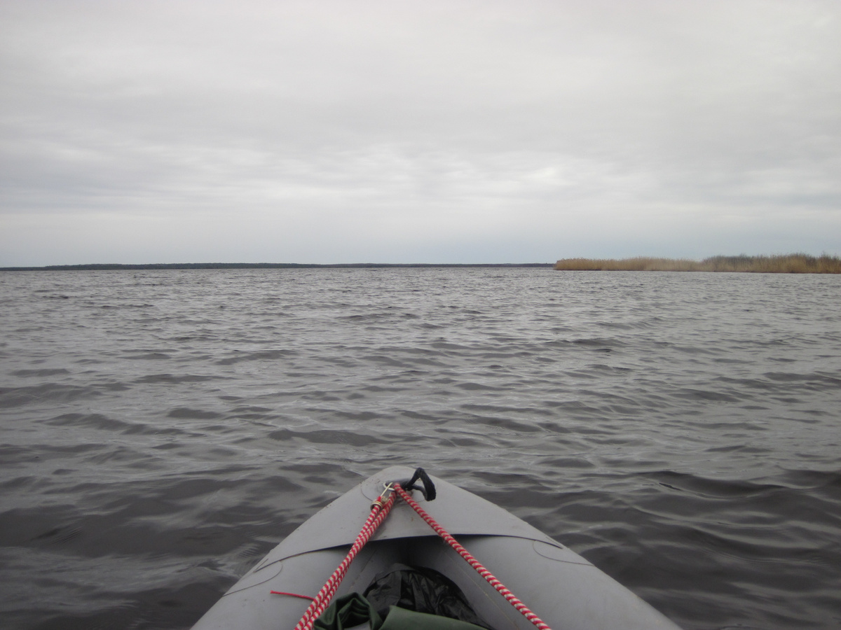 по Шиченгскому озеру