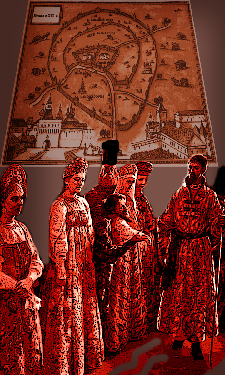 Невесты Ивана Грозного. Рисунок автора