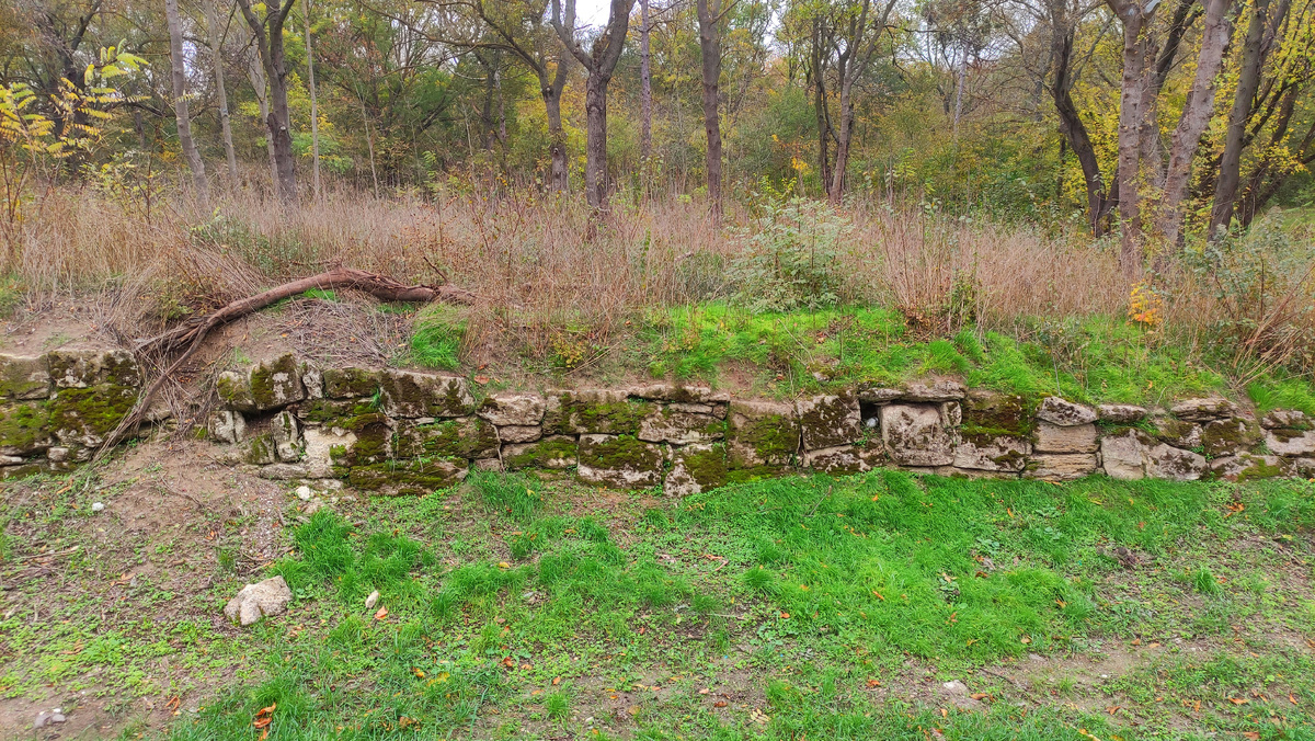 Часть ограды парка XIX века