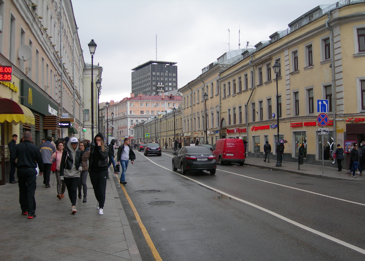 Ул. Маросейка - май 2017