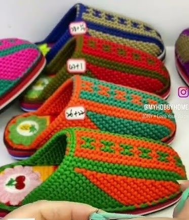 Вязание для Вас Тапочки от Татьяны Мертоглу
