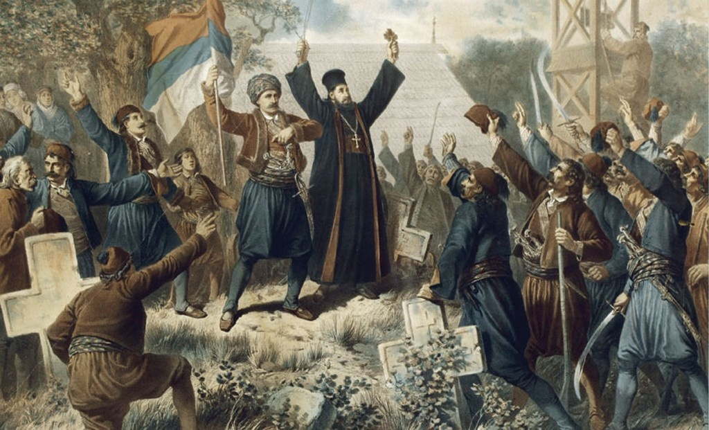 Великое восстании в Сербии в 1804 году. Источник: Яндекс Картинки