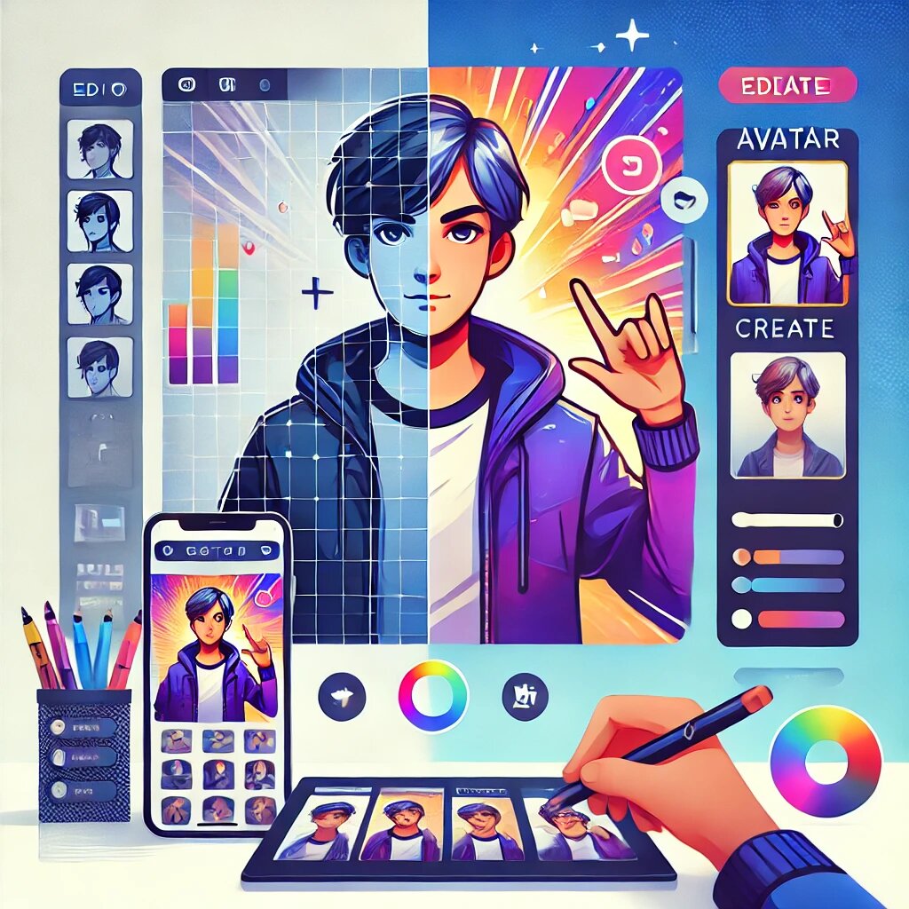 Сервис создания аватарок
