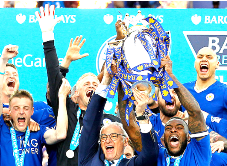 Лестер с Кубком АПЛ