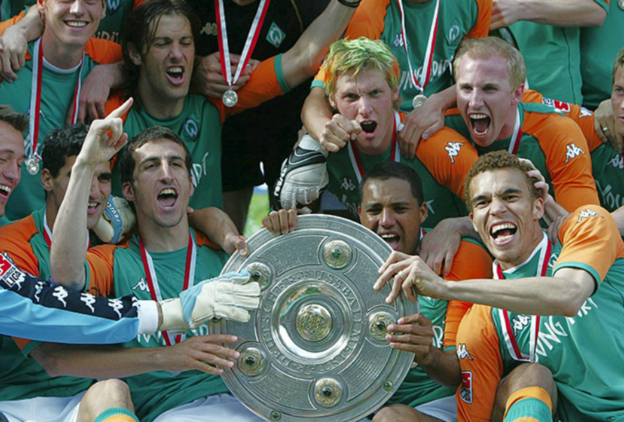 Вердер с "Салатницей" Бундеслиги