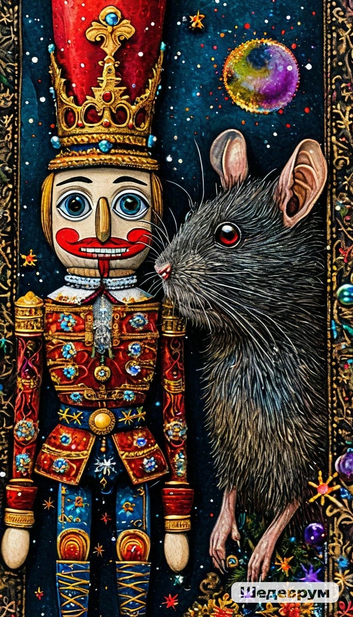 Все иллюстрации сгенерированы в приложении Шедеврум 