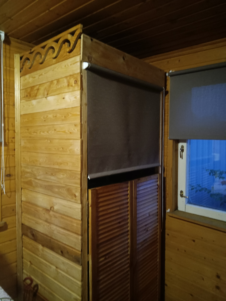 Это шкаф на закрытой террасе.