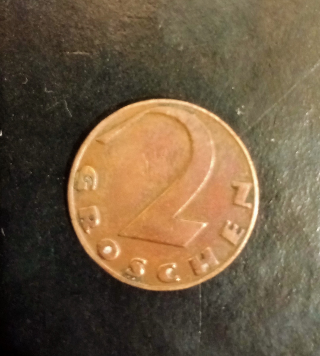 Реверс монеты 2 гроша 1926г Остеррейх