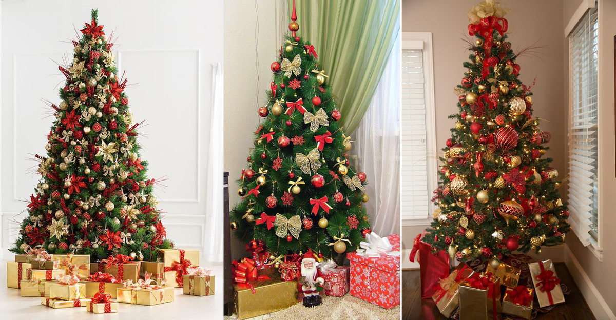 Посередине самая приятная для глаз ёлка