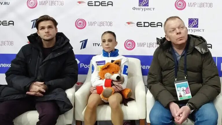 Валерия Лукашова. Фото: стоп-кадр прямого эфира «Первого канала»