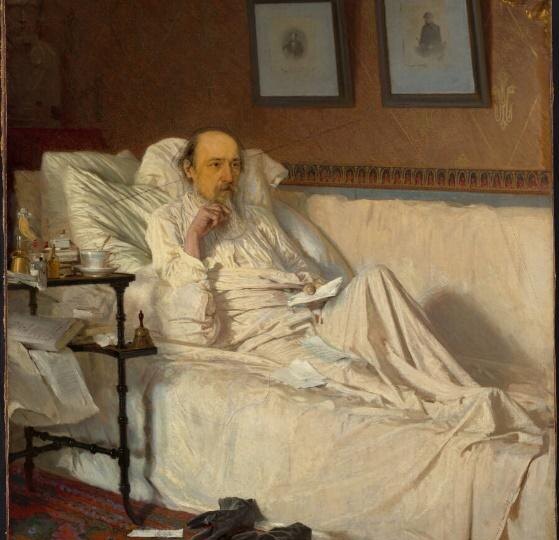 Последние дни Некрасова, великан Тургенев и Достоевский в минуту творчества: как Павел Третьяков собирал портреты гениев