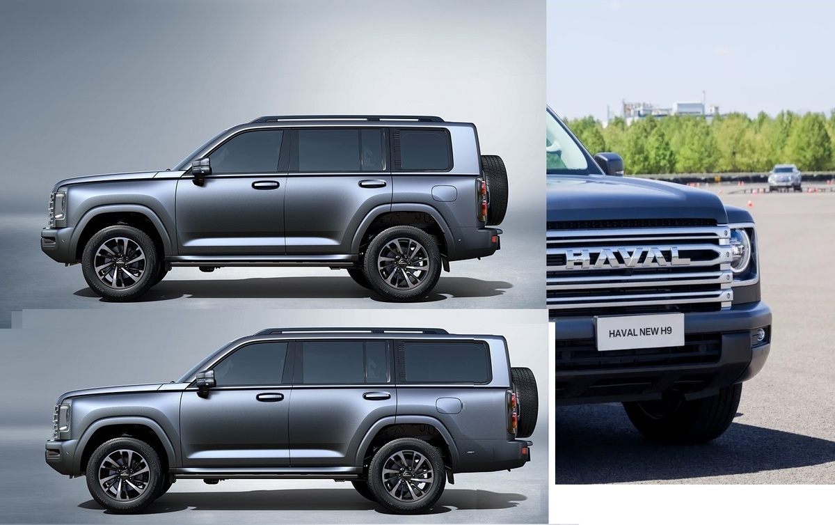 Сравнение стандартного Хавал Н9 и его Лонг Версия