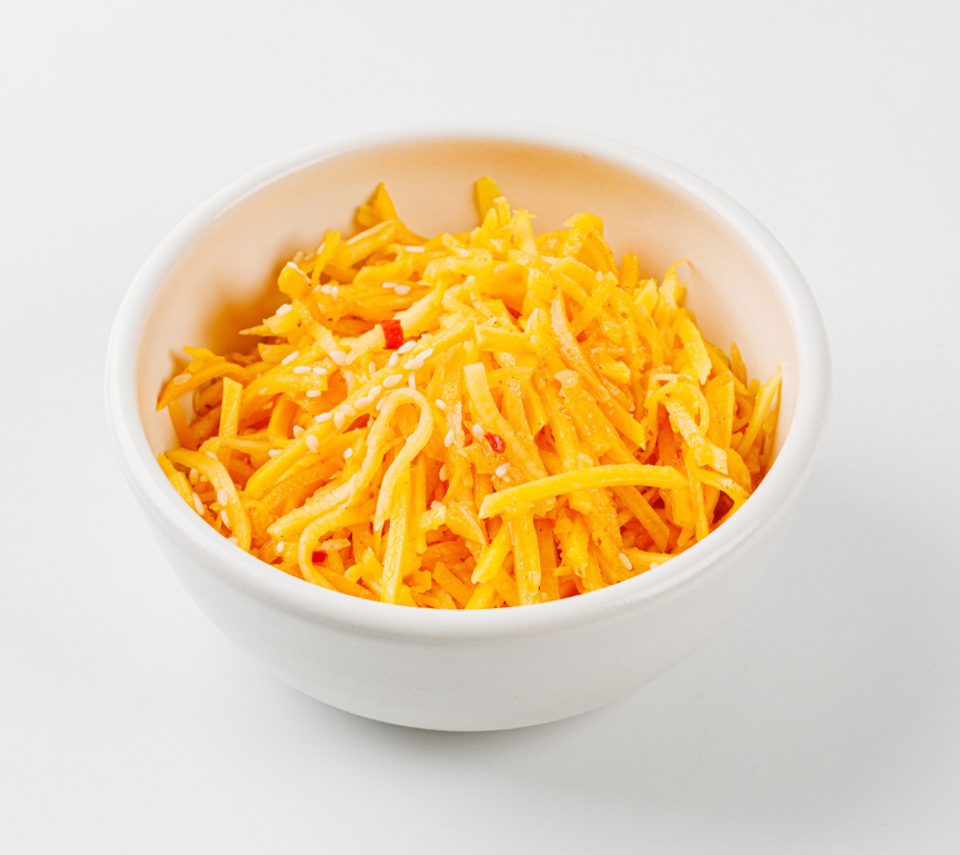 Фото взято с сайта ВкусВилл, тыква по-корейски