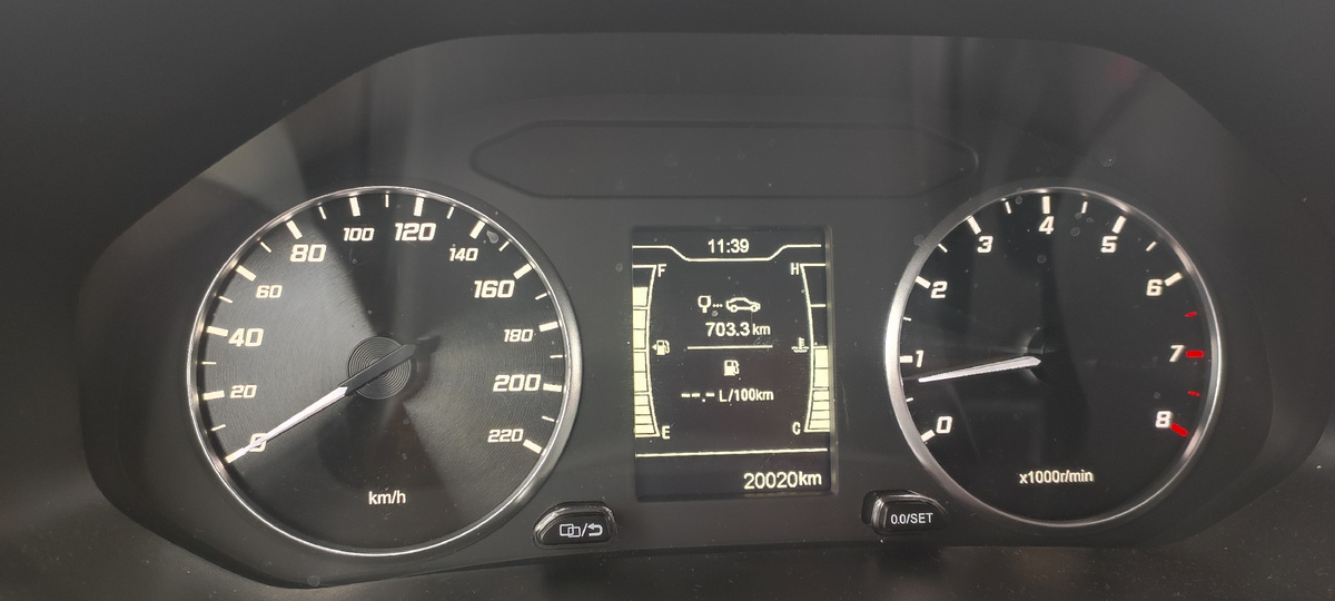 Пробег у Chery Tiggo 4 Pro 20020 км