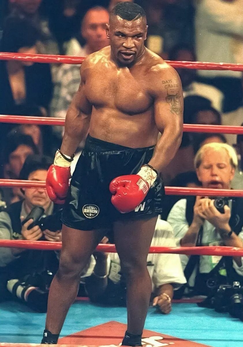 Майк Тайсон в молодости. Фото из Свободных источников