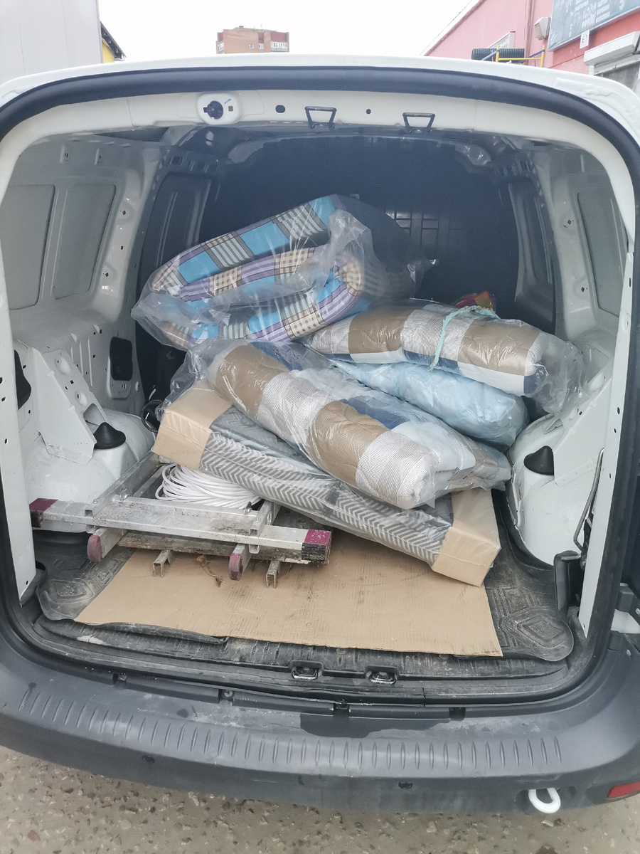 Загрузка на первом заказе