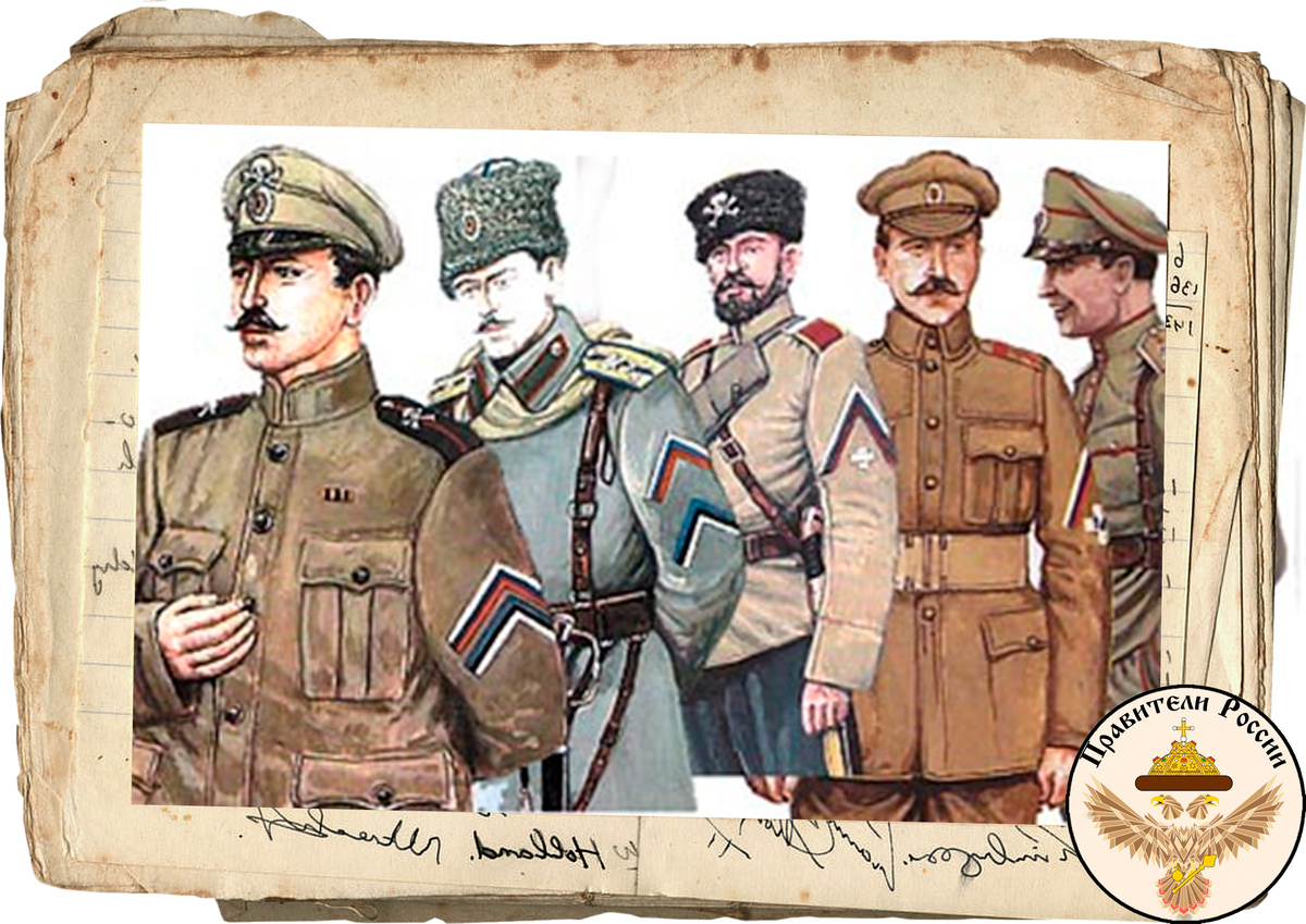 Бойцы Северо-Западной армии. 