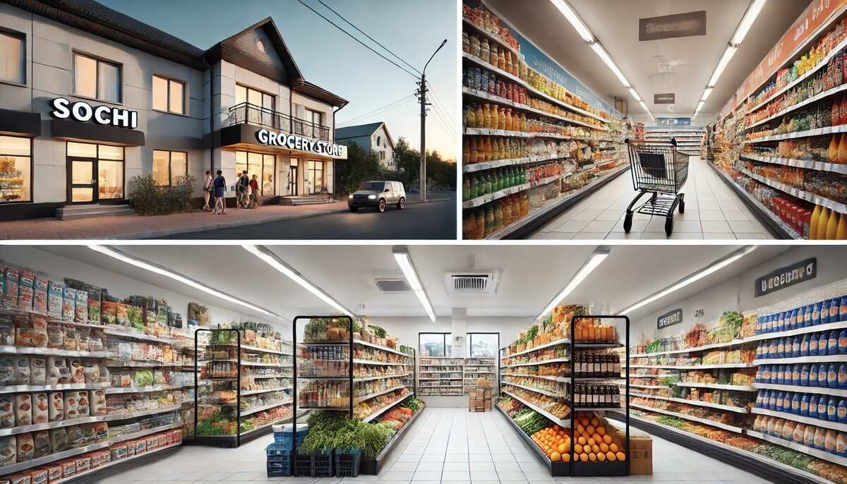 Доступные продуктовые магазины в Сочи для ежедневных покупок