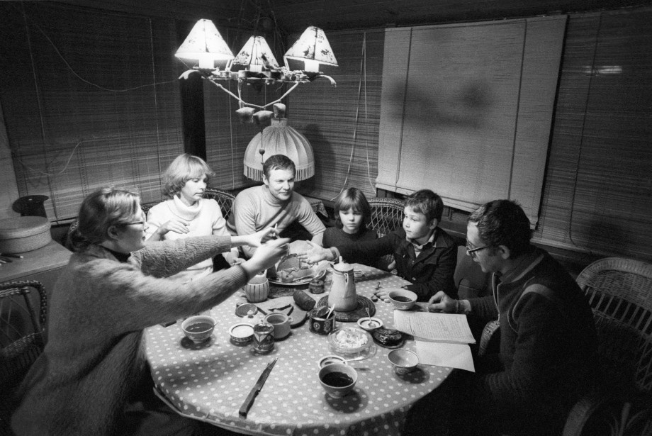 Советские уютные посиделки дома