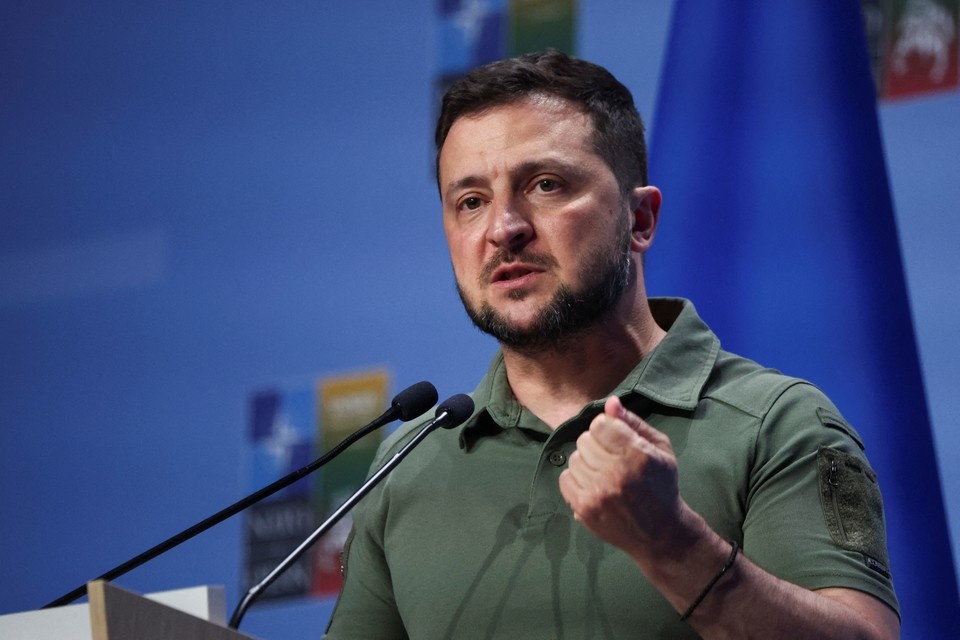    Зеленский анонсировал новый "план стойкости" для Украины. REUTERS