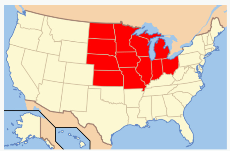 Это средний Запад