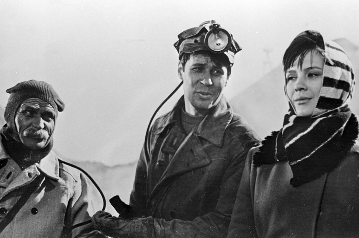 В фильме "Жили старик со старухой", 1964 год