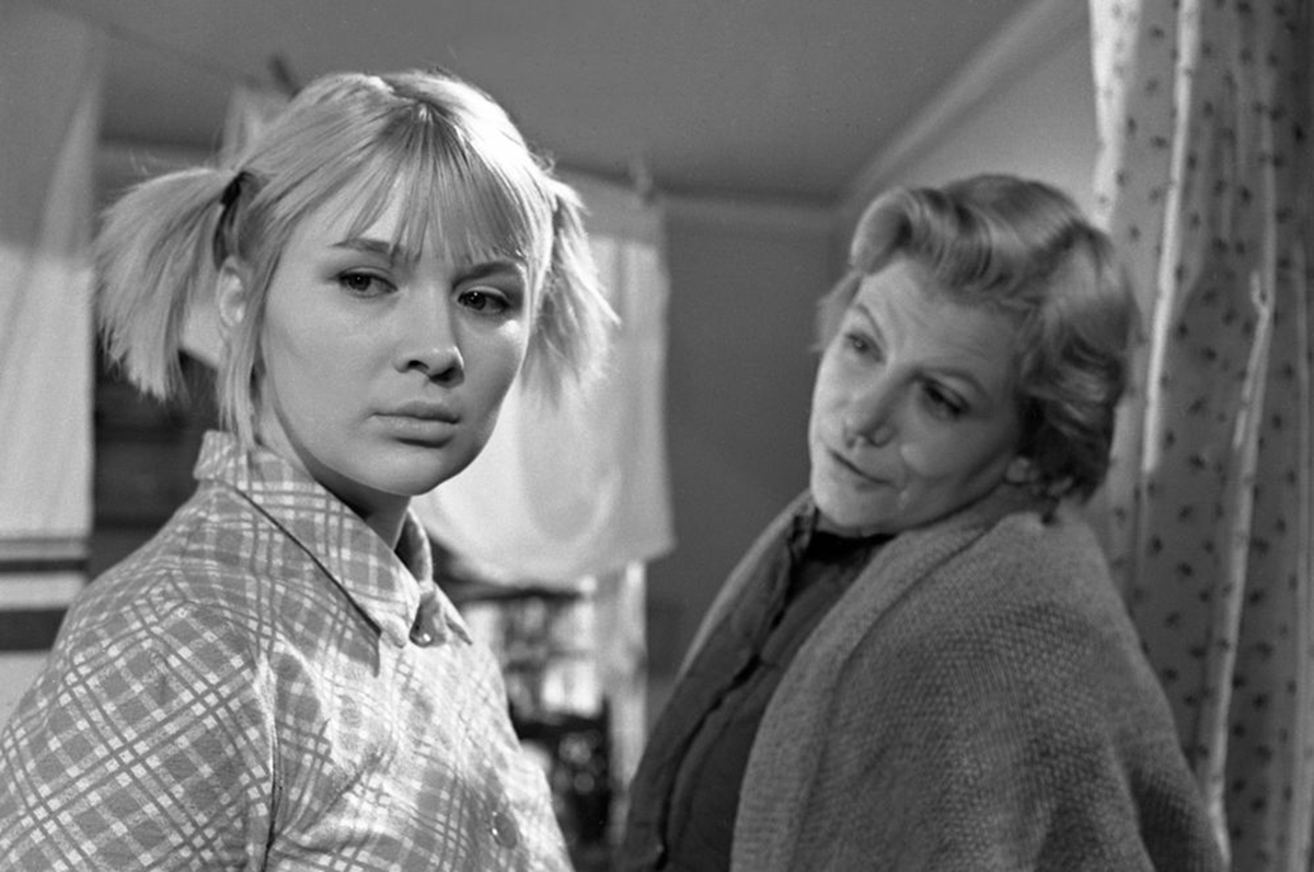 В фильме "Верность", 1965 год