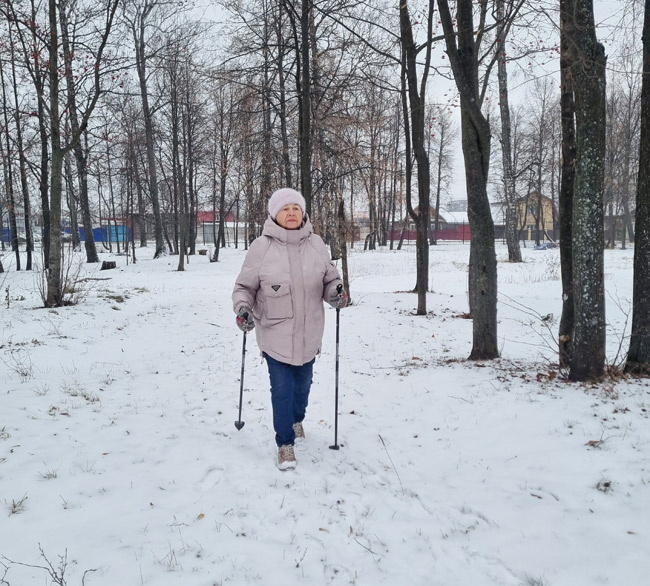 Кунгурячка Лилия Солдатова ведёт активный образ жизни. Но в гололёд обычно старается сокращать количество прогулок и походов по делам