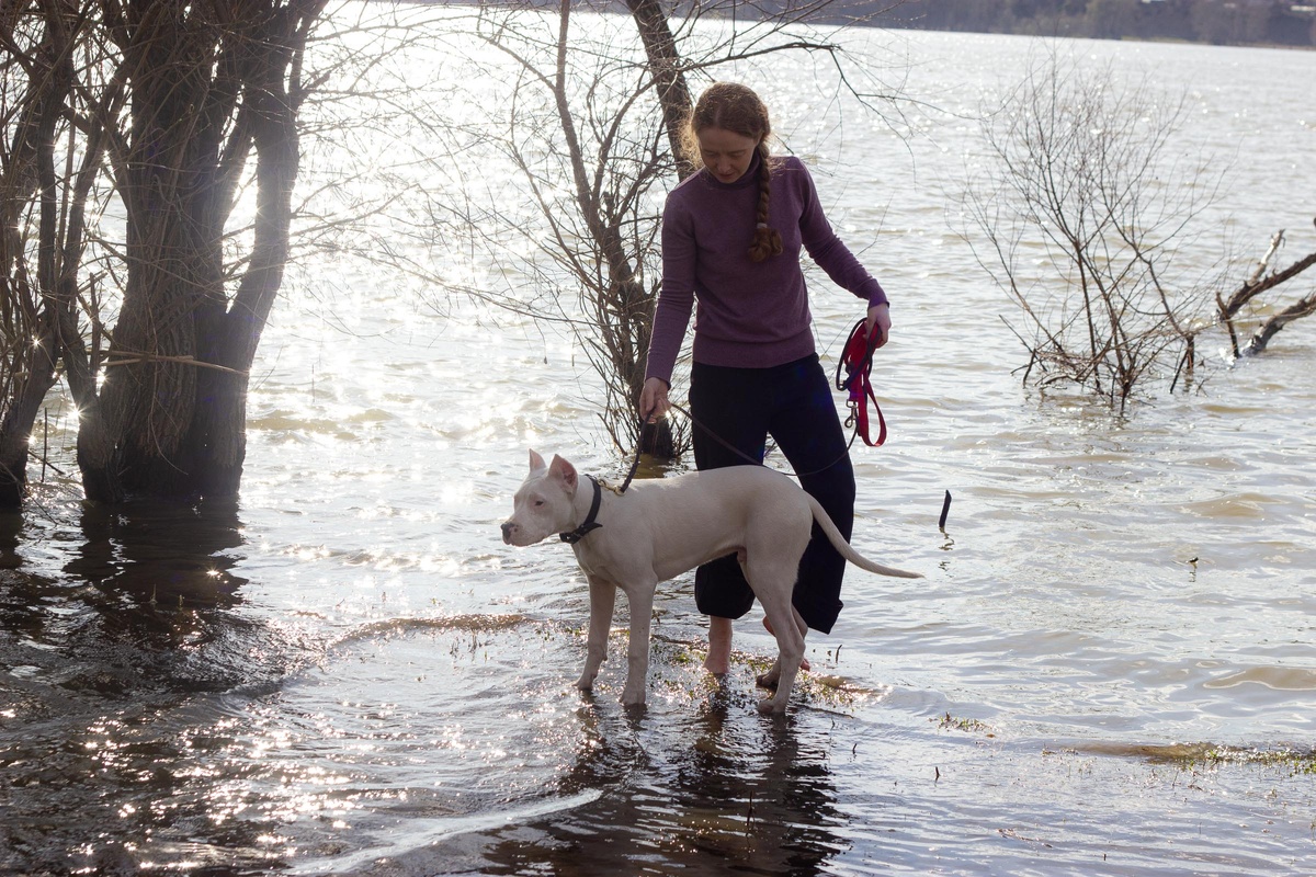 Джею 5 месяцев, и мы не без труда зашли на мелководье