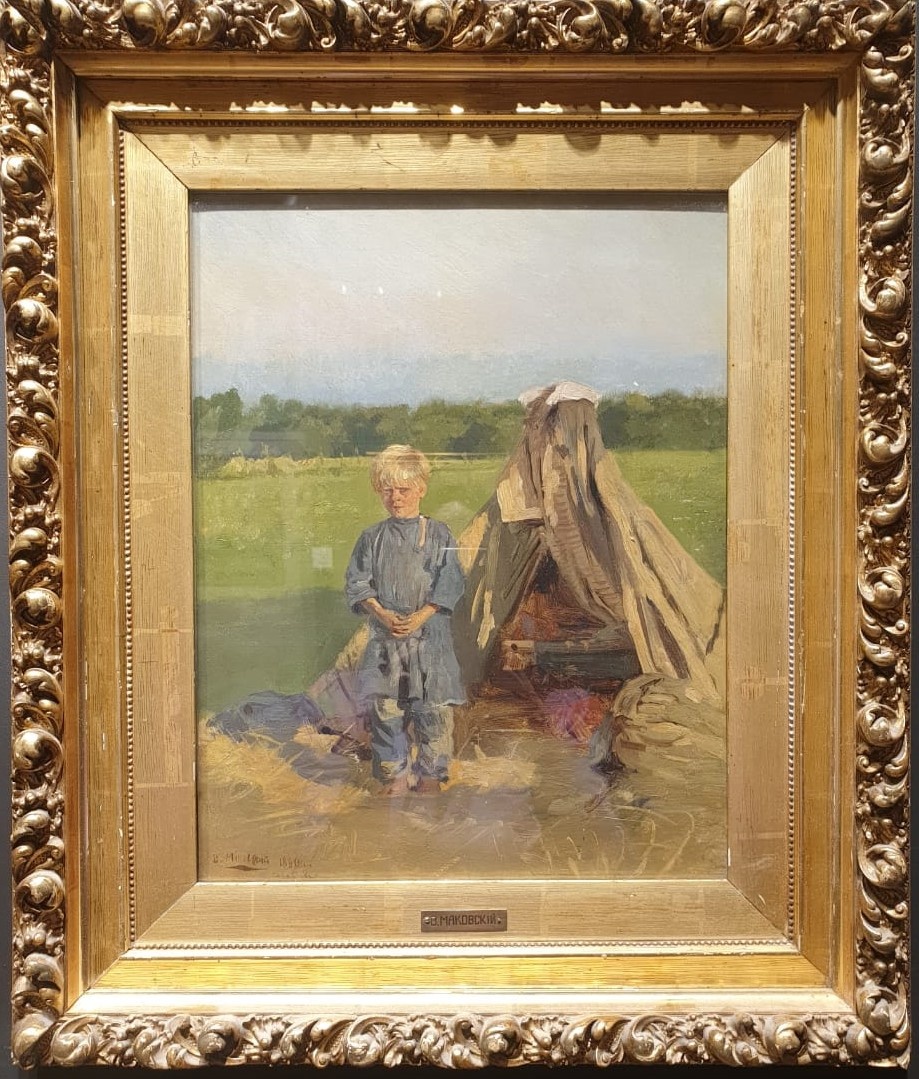 Маковский В.Е. Нянька 1880  холст, масло