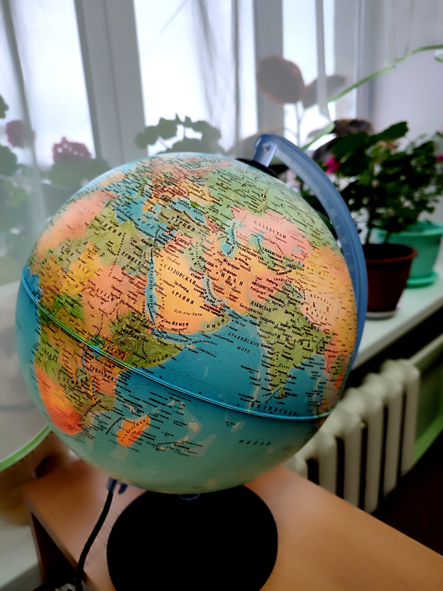 Неправильный глобус 