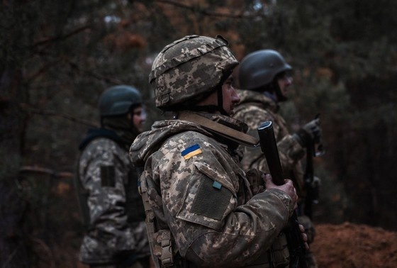    Военнослужащие ВСУ