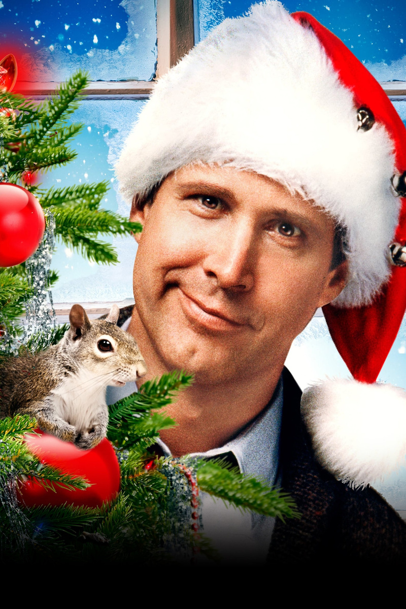 Постер к фильму "Рождественские каникулы" 1989 г. 