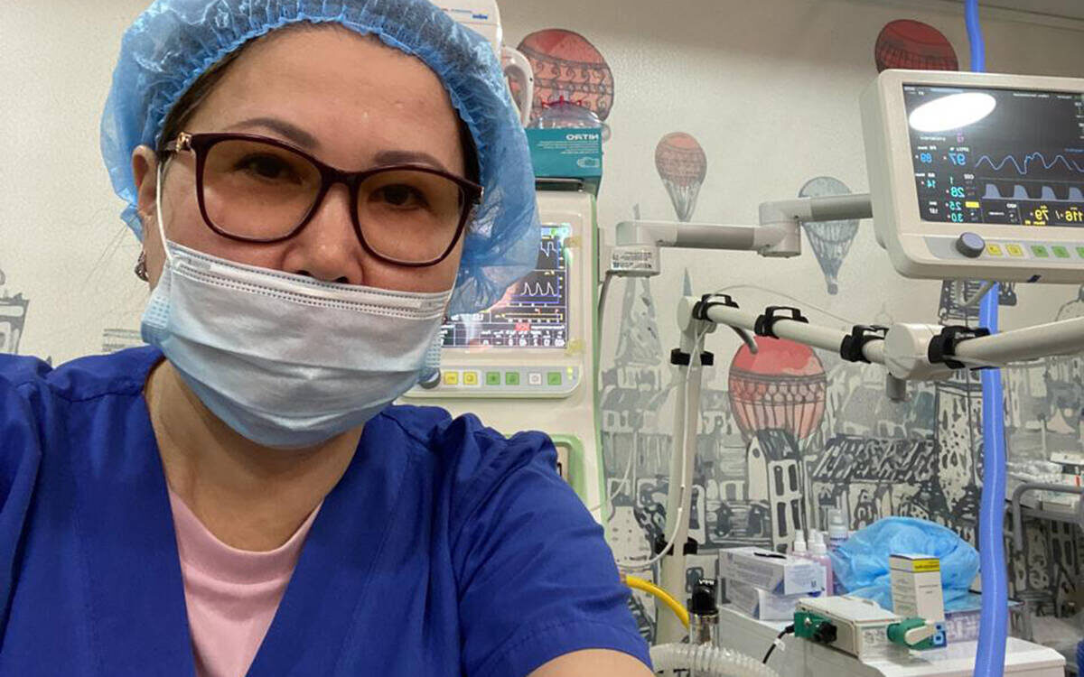 ​«Я, как реаниматолог, поразилась тому, как могут выжить люди, когда ситуация совершенно безнадежная». Фото: предоставлено Айнагуль Баялиевой