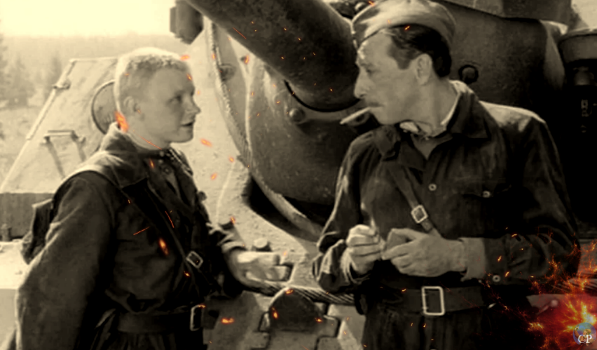 Комбат Беззубцев, роль которого исполнил гениальный Борис Табаровский