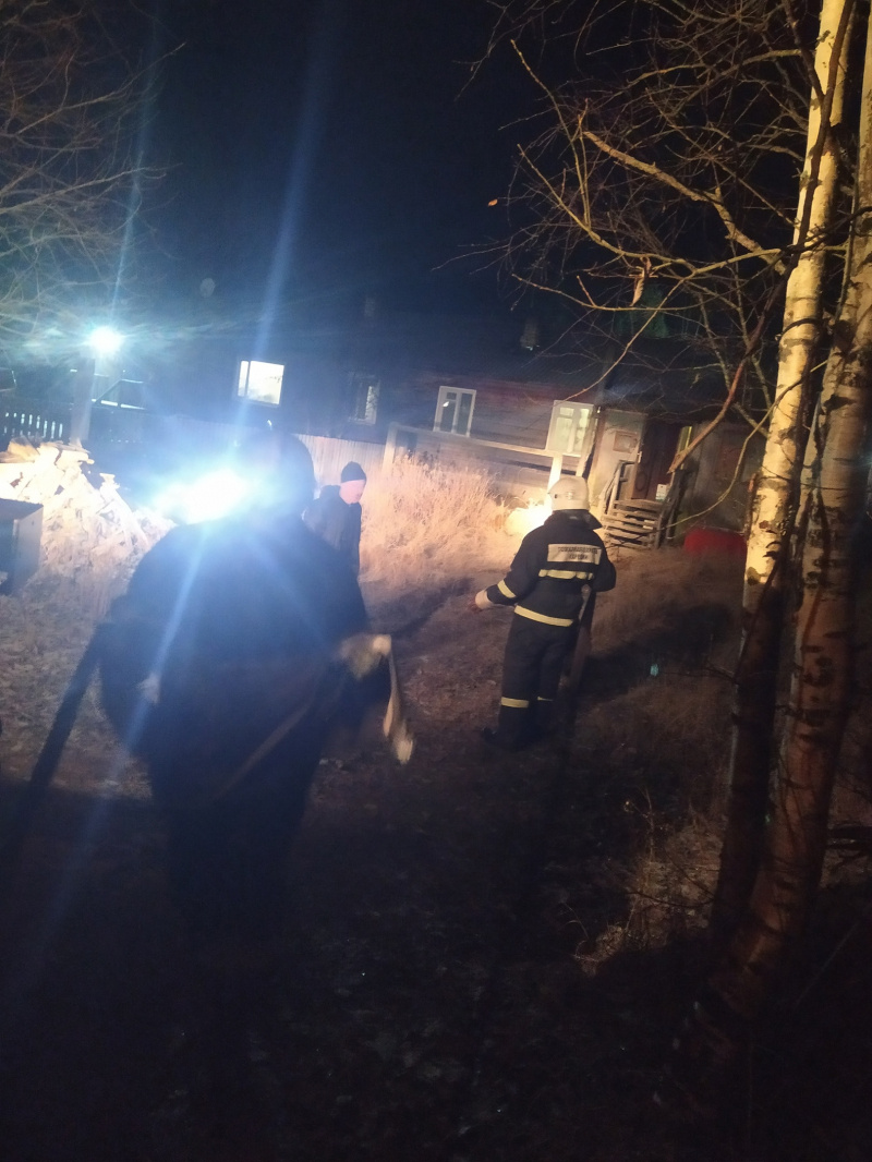    Печь вспыхнула в жилом доме ранним утром в КарелииОПС по Муезерскому району