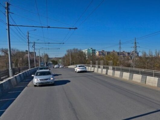    Бакинский мост в Таганроге // фото: Яндекс Карты