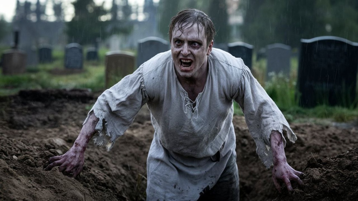 Заложный покойник восстает из могилы