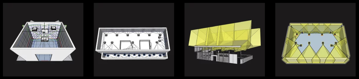 3D-моделирование проекционной системы